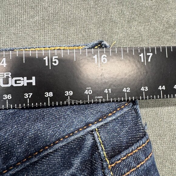 Lucky Brand Gene Montesano Bootcut Jeans Womens 14 Long Dark Wash - Picture 9 of 12